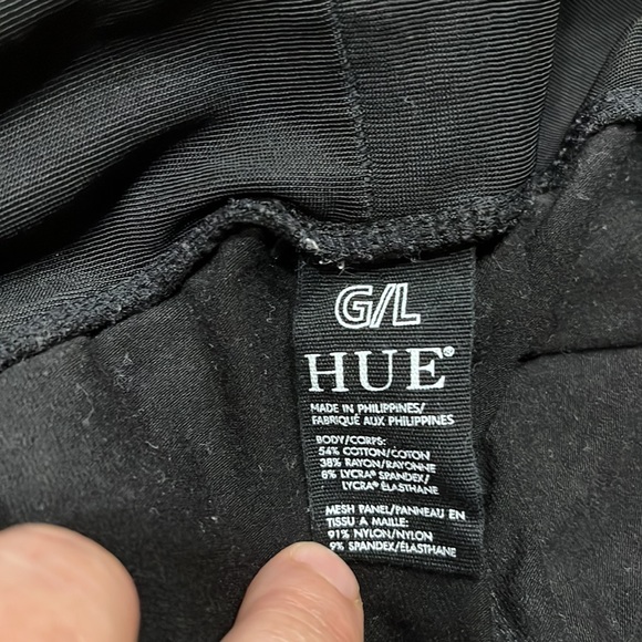 ❤️❤️SOLD Hue Black Leggings in Girls❤️❤️ - Picture 5 of 5